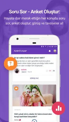 KizlarSoruyor - Soru & Cevap android App screenshot 5